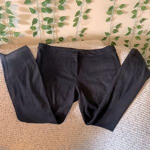 Fabrizio Gianni stretch velvety soft black slacks. Straight leg. Size 12